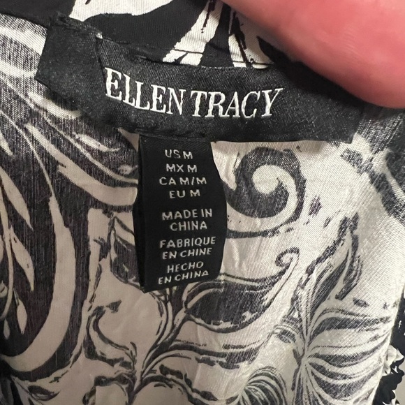 Ellen Tracy Puffy Sleeve Maxi Dress NWT - Picture 12 of 13